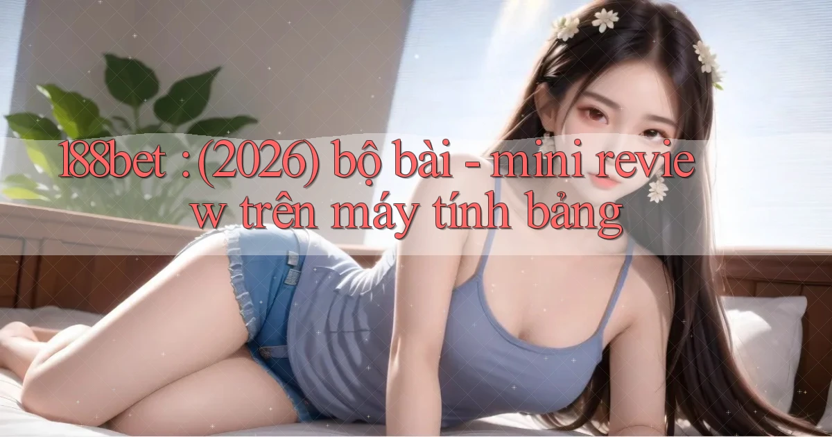 188bet (2026) bộ bài   mini review trên máy tính bảng