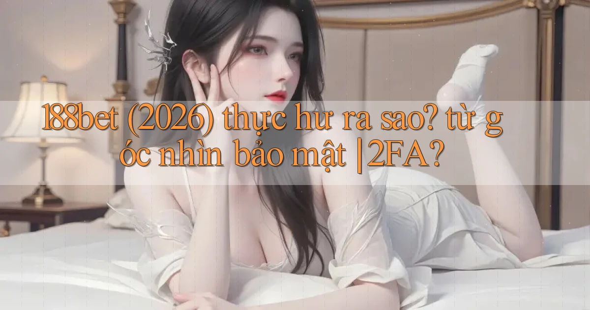 188bet (2026) thực hư ra sao từ góc nhìn bảo mật 2FA