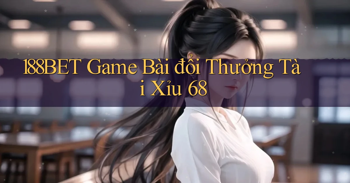188bet  game bài đổi thưởng tài xỉu 68