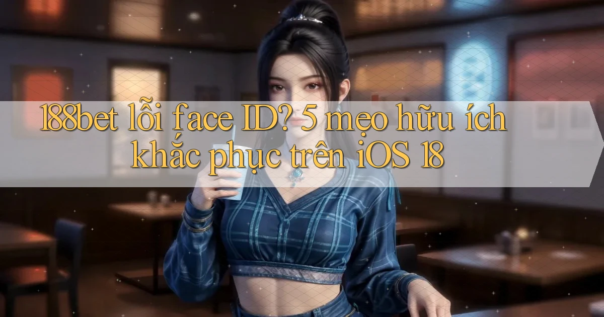 188bet lỗi face ID 5 mẹo hữu ích khắc phục trên iOS 18