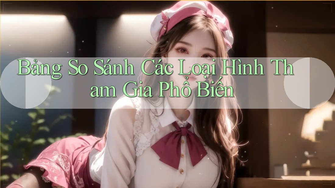 Bảng So Sánh Các Loại Hình Tham Gia Phổ Biến