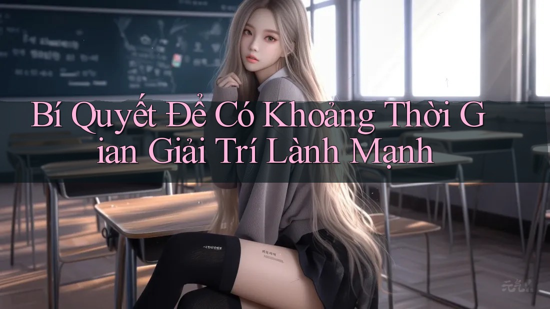 Bí Quyết Để Có Khoảng Thời Gian Giải Trí Lành Mạnh
