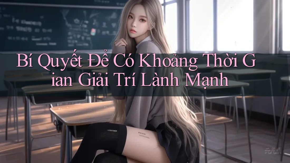Bí Quyết Để Có Khoảng Thời Gian Giải Trí Lành Mạnh