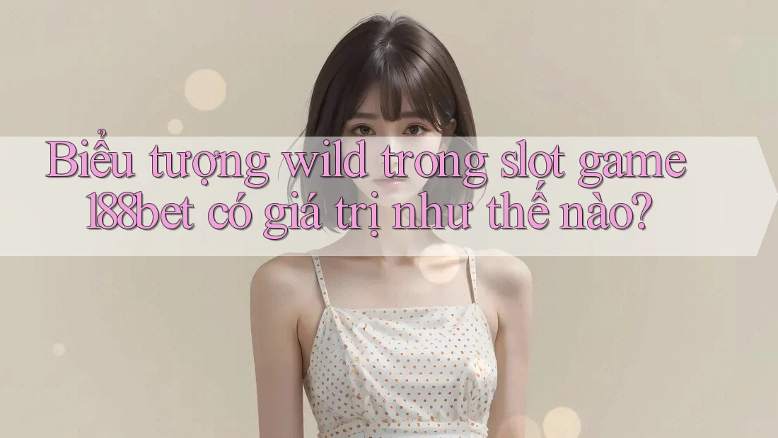 Biểu tượng wild trong slot game 188bet có giá trị như thế nào?