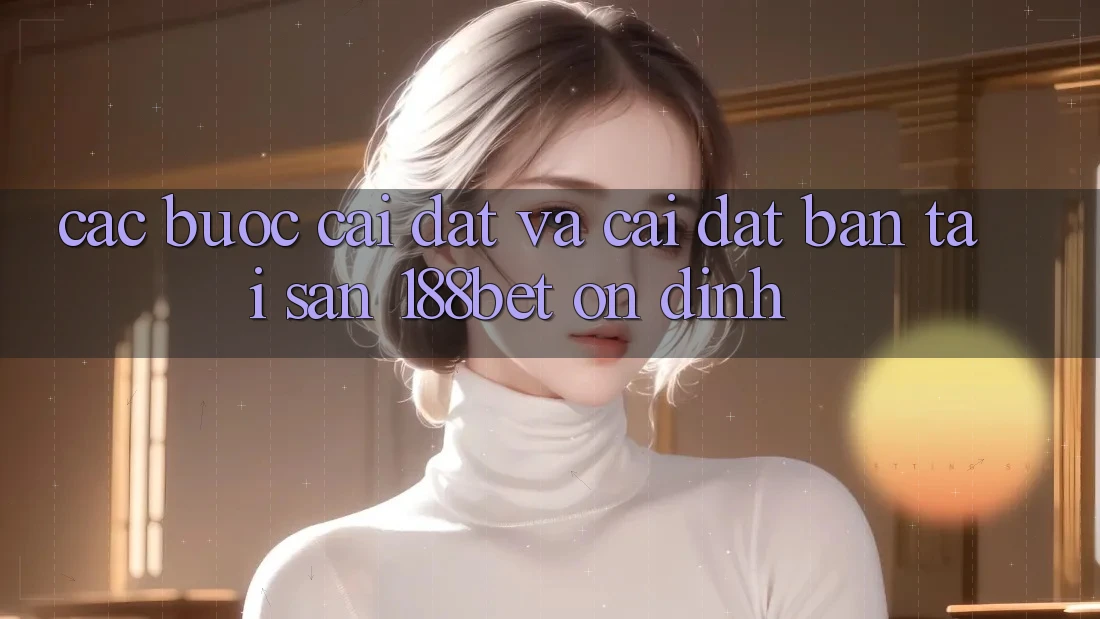 Các bước Cài đặt Và Cài Đặt Bản Tải Sẵn 188bet Ổn định