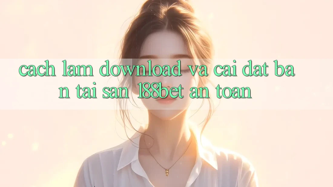 Cách làm Download Và Cài Đặt Bản Tải Sẵn 188bet An Toàn