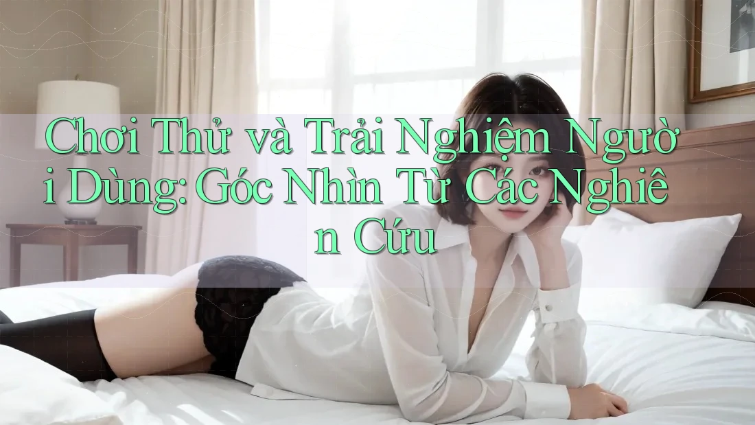 Chơi Thử và Trải Nghiệm Người Dùng: Góc Nhìn Từ Các Nghiên Cứu Chơi Thử và Trải Nghiệm Người Dùng: Góc Nhìn Từ Các Nghiên Cứu