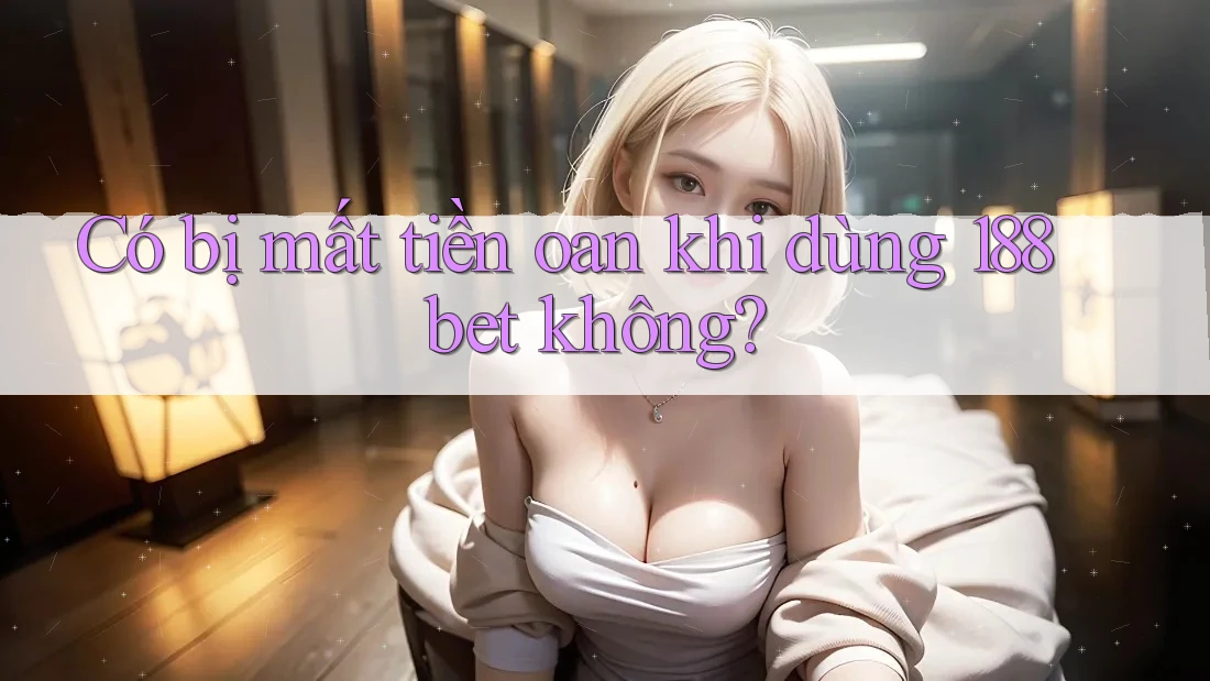 Có bị mất tiền oan khi dùng 188bet không?