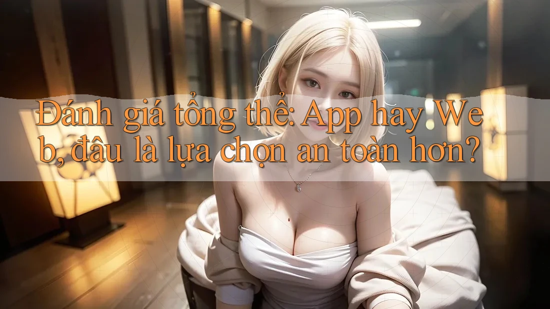 Đánh giá tổng thể: App hay Web, đâu là lựa chọn an toàn hơn?