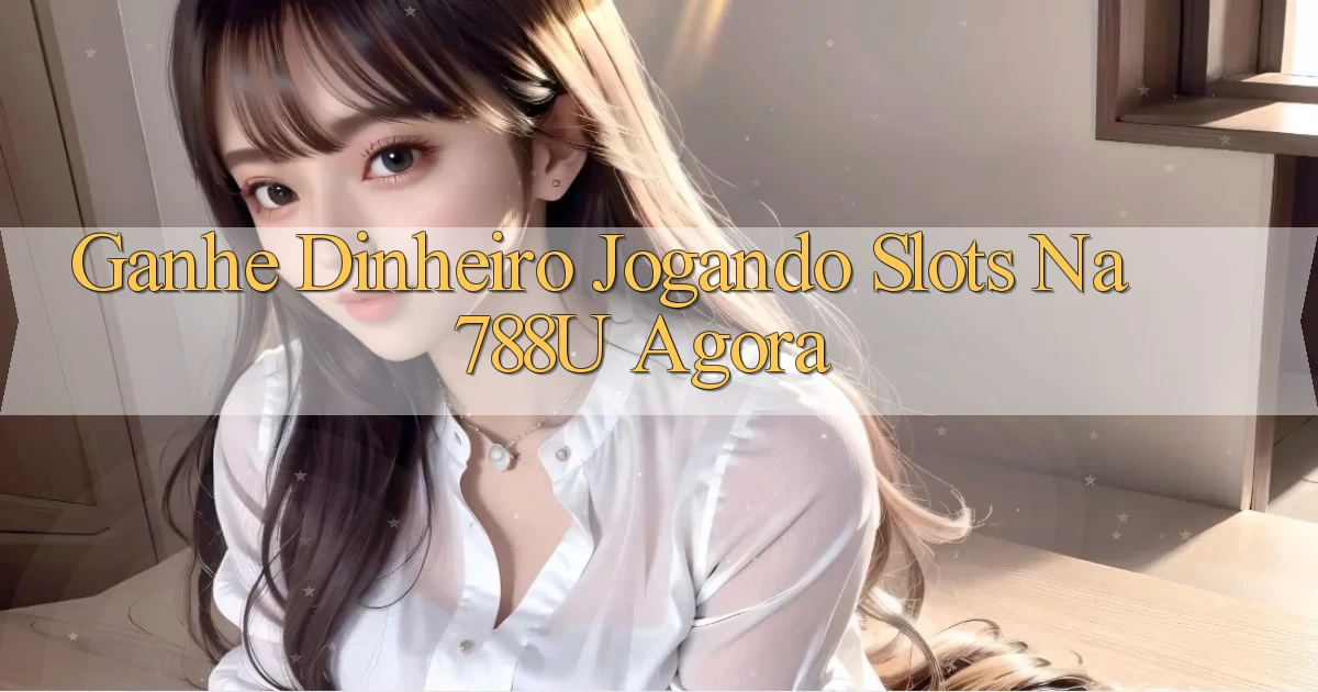 Ganhe Dinheiro Jogando Slots na 788u Agora