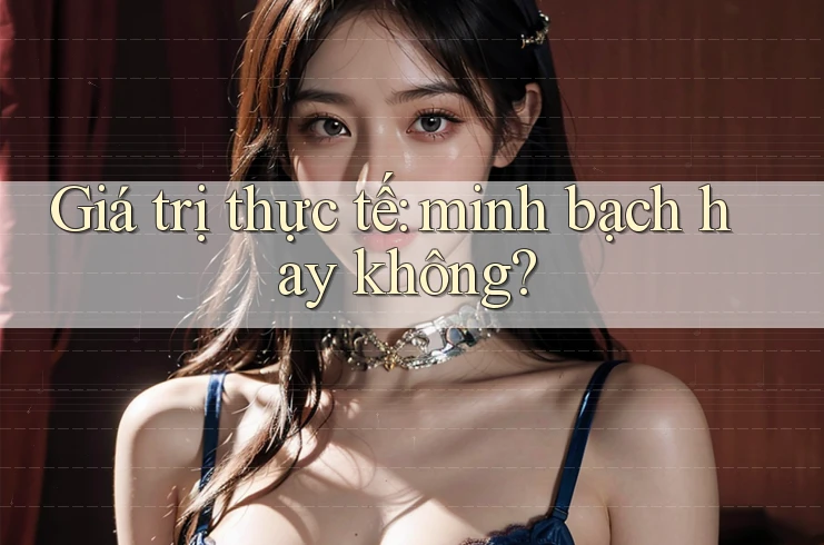 Giá trị thực tế: minh bạch hay không?