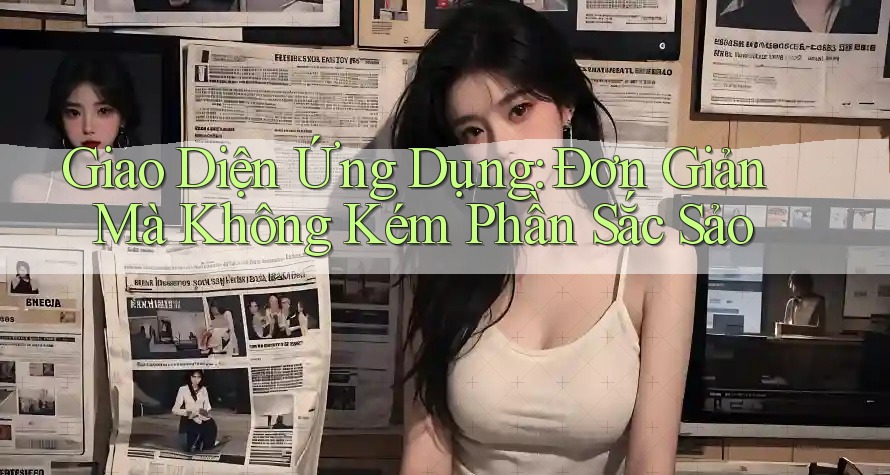 Giao Diện Ứng Dụng: Đơn Giản Mà Không Kém Phần Sắc Sảo