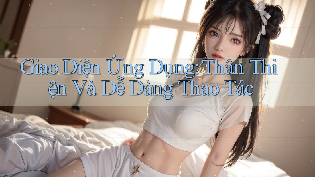 Giao Diện Ứng Dụng: Thân Thiện Và Dễ Dàng Thao Tác Giao Diện Ứng Dụng: Thân Thiện Và Dễ Dàng Thao Tác