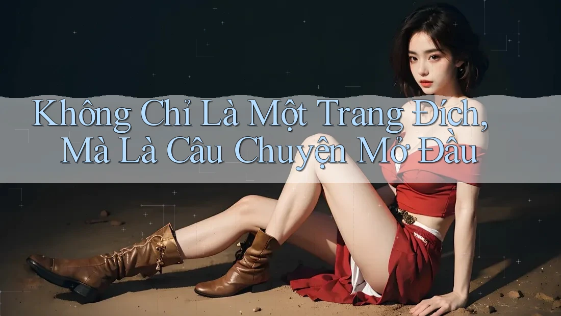 Không Chỉ Là Một Trang Đích, Mà Là Câu Chuyện Mở Đầu