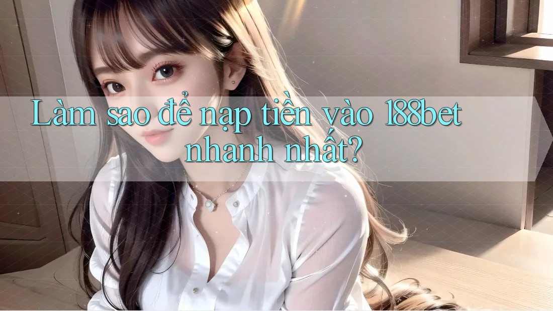 Làm sao để nạp tiền vào 188bet nhanh nhất? Làm sao để nạp tiền vào 188bet nhanh nhất?