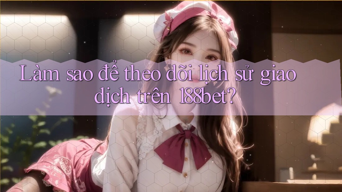 Làm sao để theo dõi lịch sử giao dịch trên 188bet?