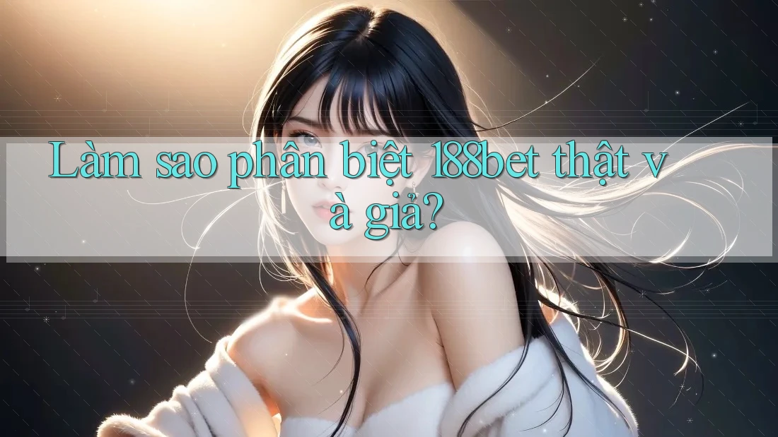 Làm sao phân biệt 188bet thật và giả?