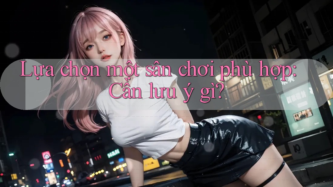 Lựa chọn một sân chơi phù hợp: Cần lưu ý gì? Lựa chọn một sân chơi phù hợp: Cần lưu ý gì?
