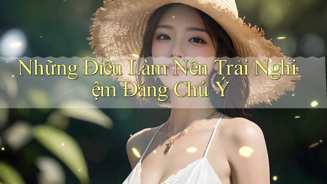 Những Điều Làm Nên Trải Nghiệm Đáng Chú Ý