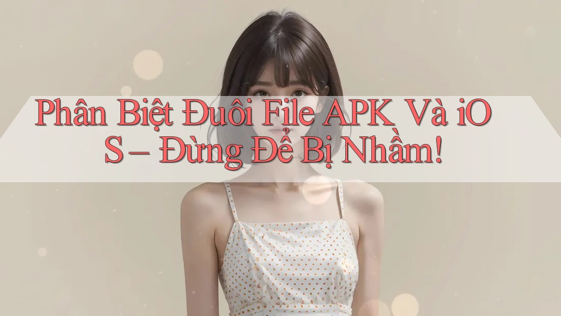 Phân Biệt Đuôi File APK Và iOS – Đừng Để Bị Nhầm!