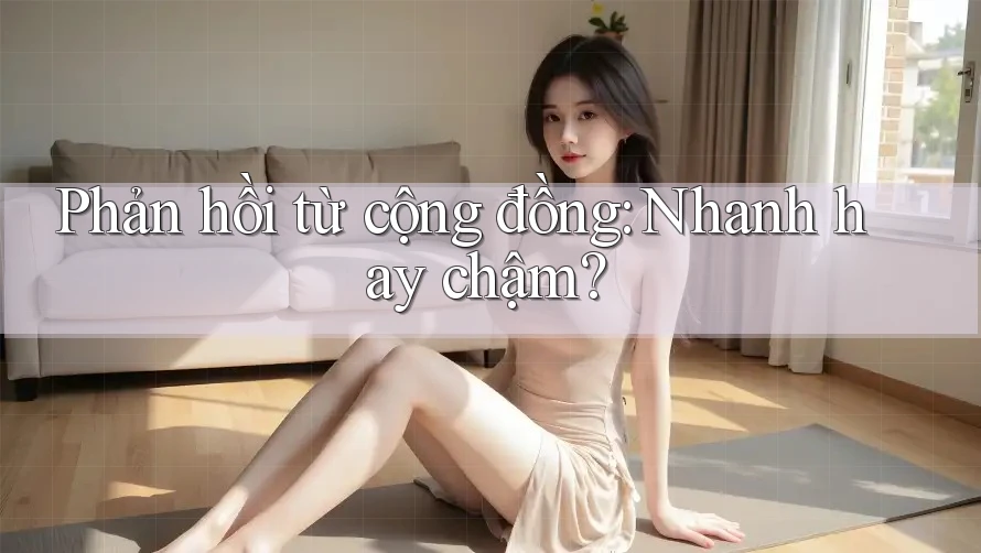 Phản hồi từ cộng đồng: Nhanh hay chậm?