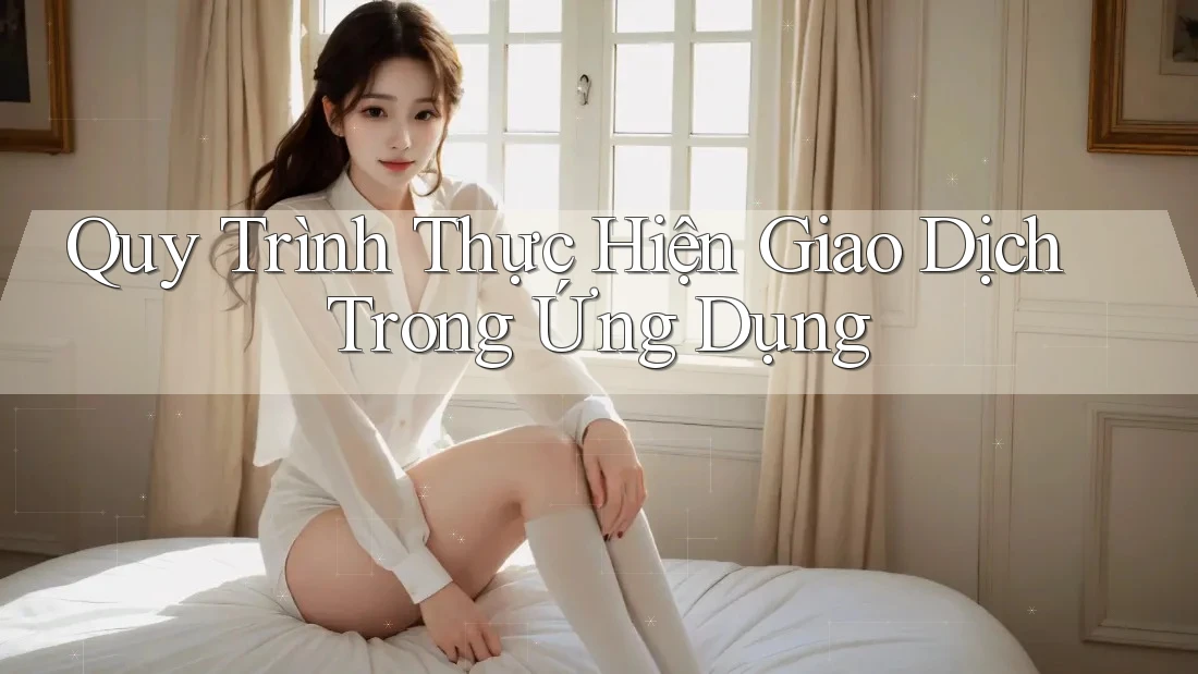 Quy Trình Thực Hiện Giao Dịch Trong Ứng Dụng Quy Trình Thực Hiện Giao Dịch Trong Ứng Dụng