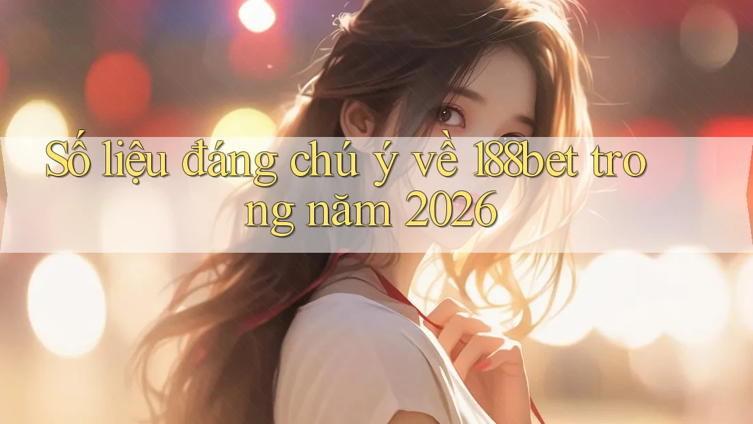 Số liệu đáng chú ý về 188bet trong năm 2026