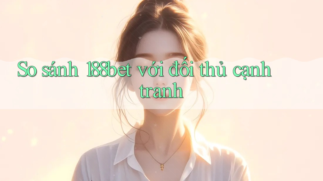 So sánh 188bet với đối thủ cạnh tranh