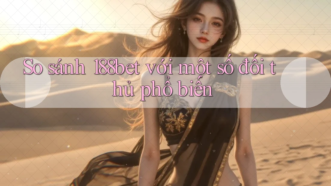 So sánh 188bet với một số đối thủ phổ biến