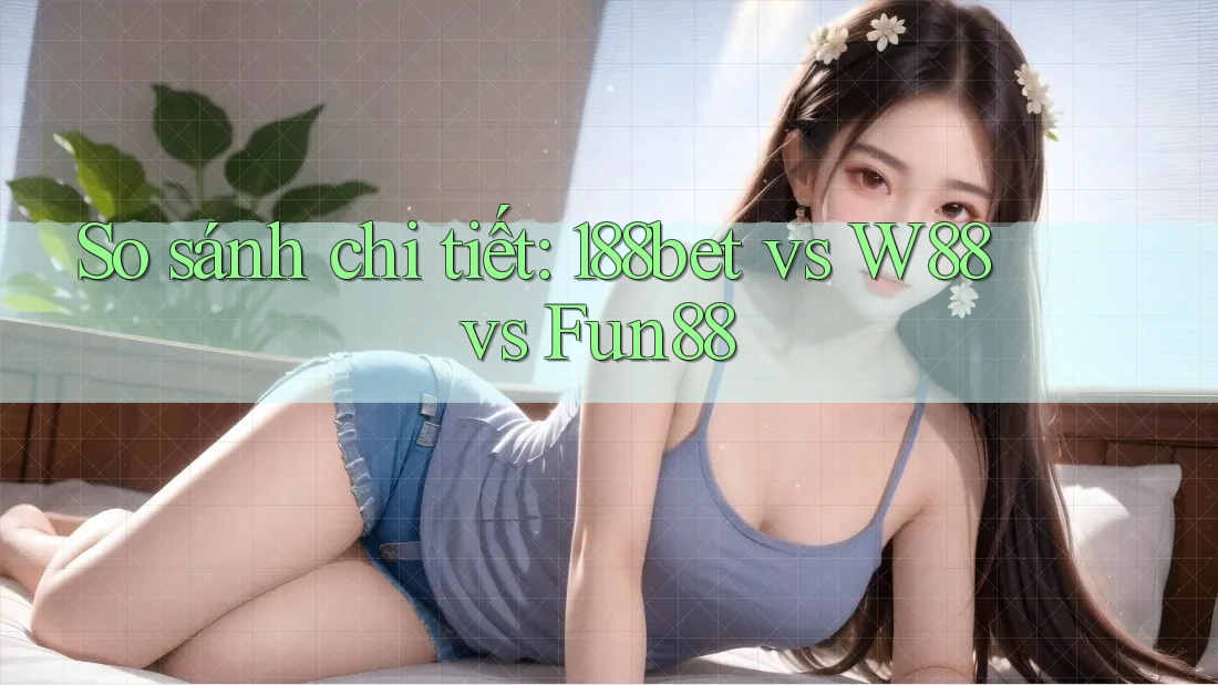 So sánh chi tiết: 188bet vs W88 vs Fun88
