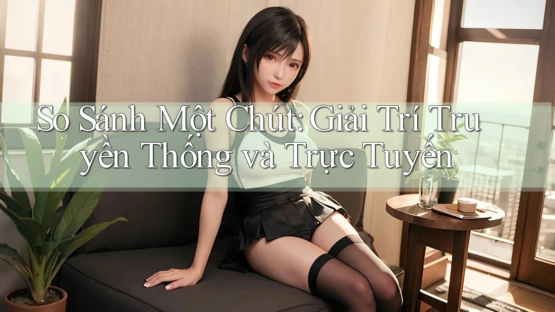 So Sánh Một Chút: Giải Trí Truyền Thống và Trực Tuyến