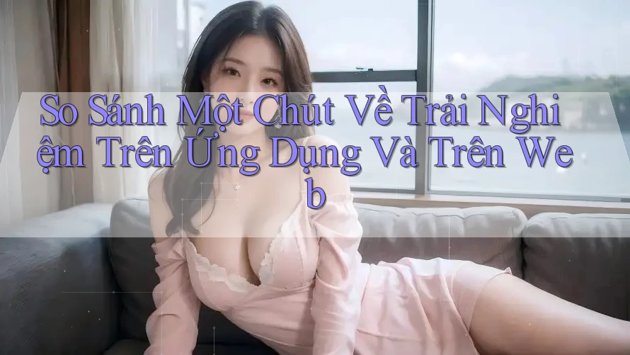 So Sánh Một Chút Về Trải Nghiệm Trên Ứng Dụng Và Trên Web