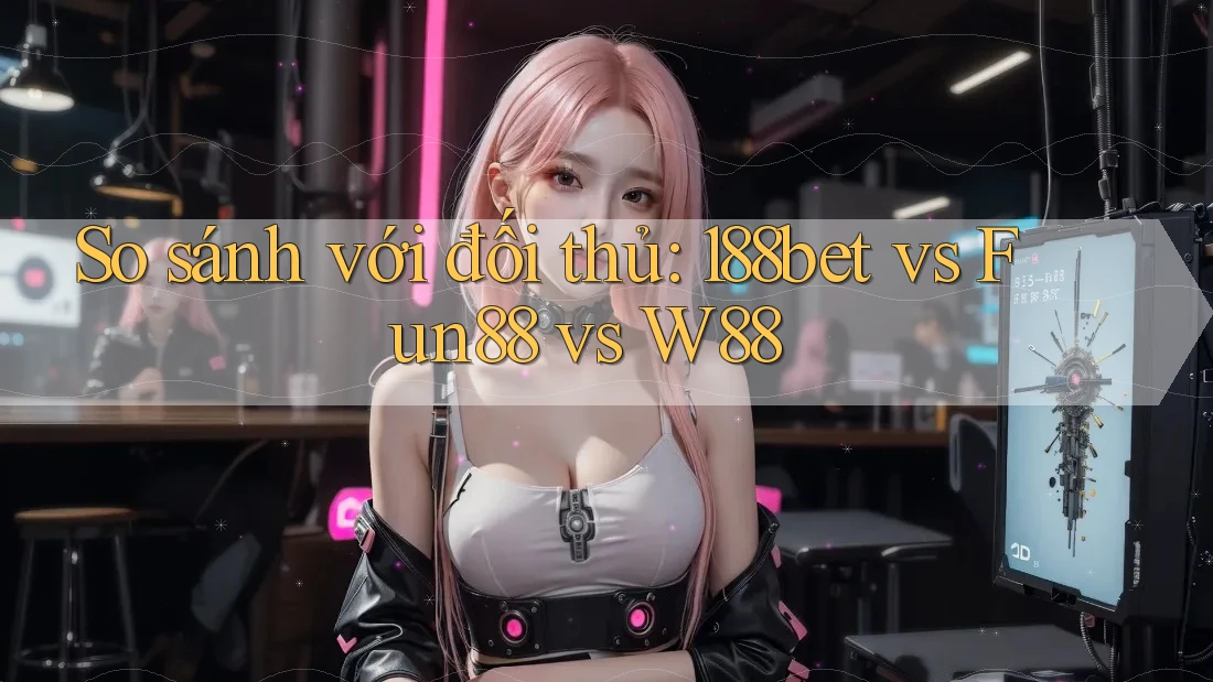 So sánh với đối thủ: 188bet vs Fun88 vs W88