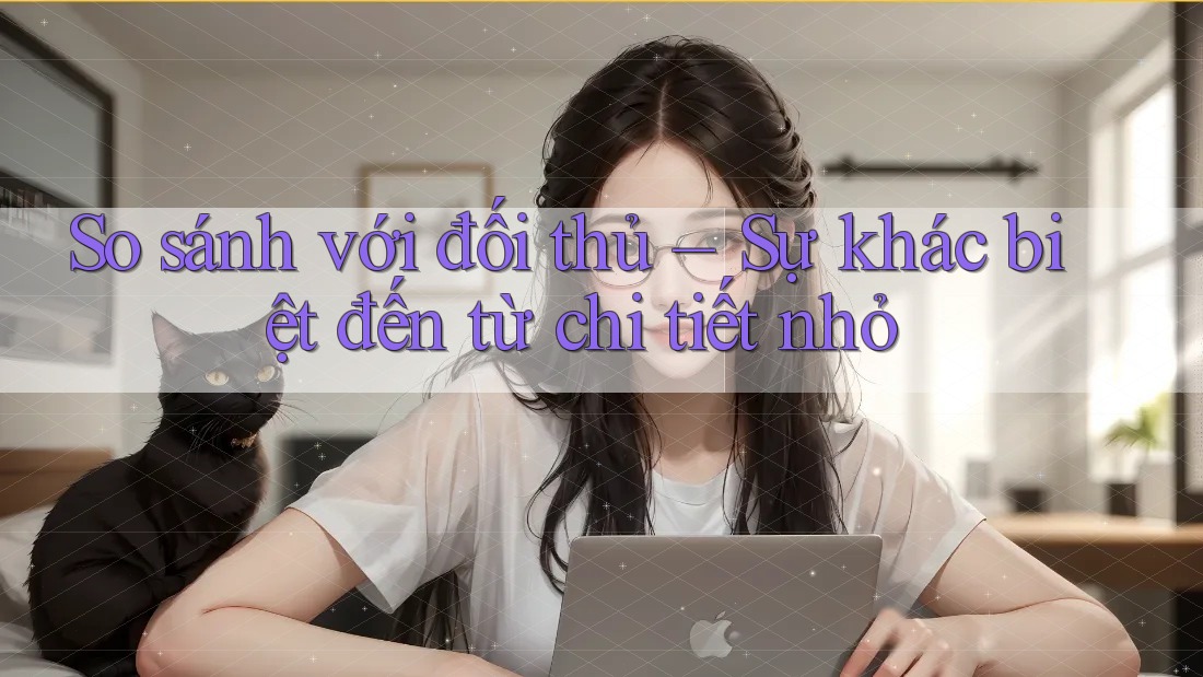 So sánh với đối thủ – Sự khác biệt đến từ chi tiết nhỏ