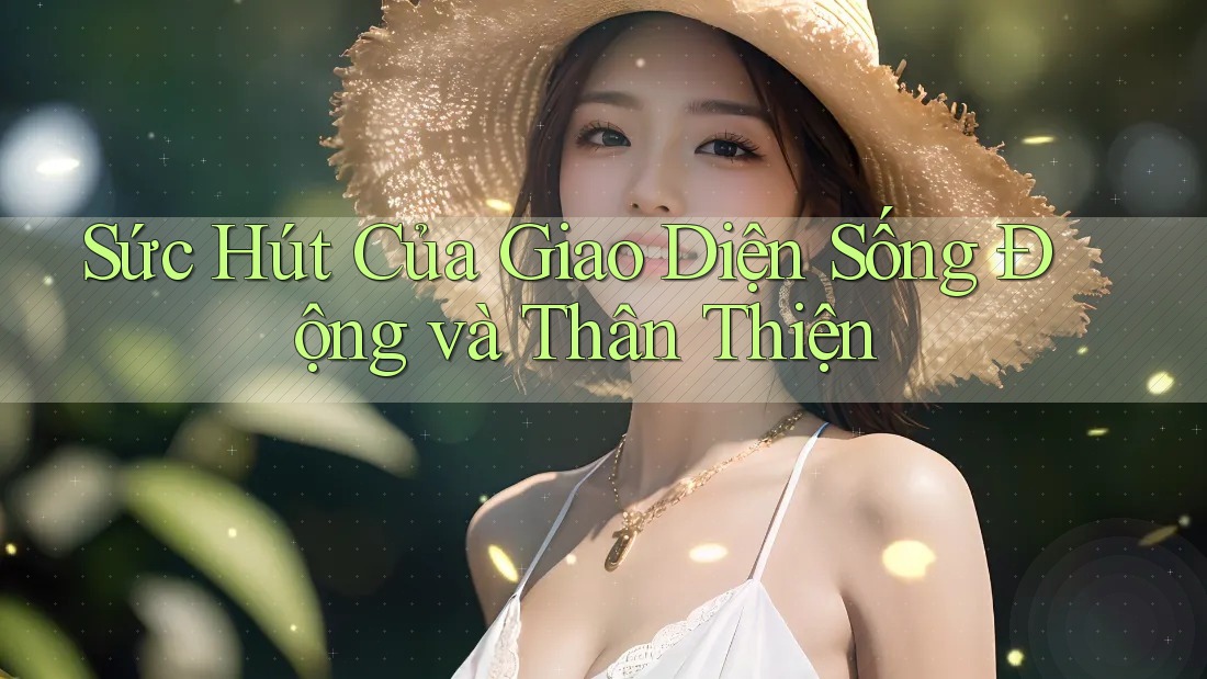 Sức Hút Của Giao Diện Sống Động và Thân Thiện Sức Hút Của Giao Diện Sống Động và Thân Thiện