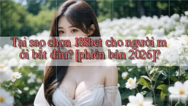 Tại sao chọn 188bet cho người mới bắt đầu [phiên bản 2026]