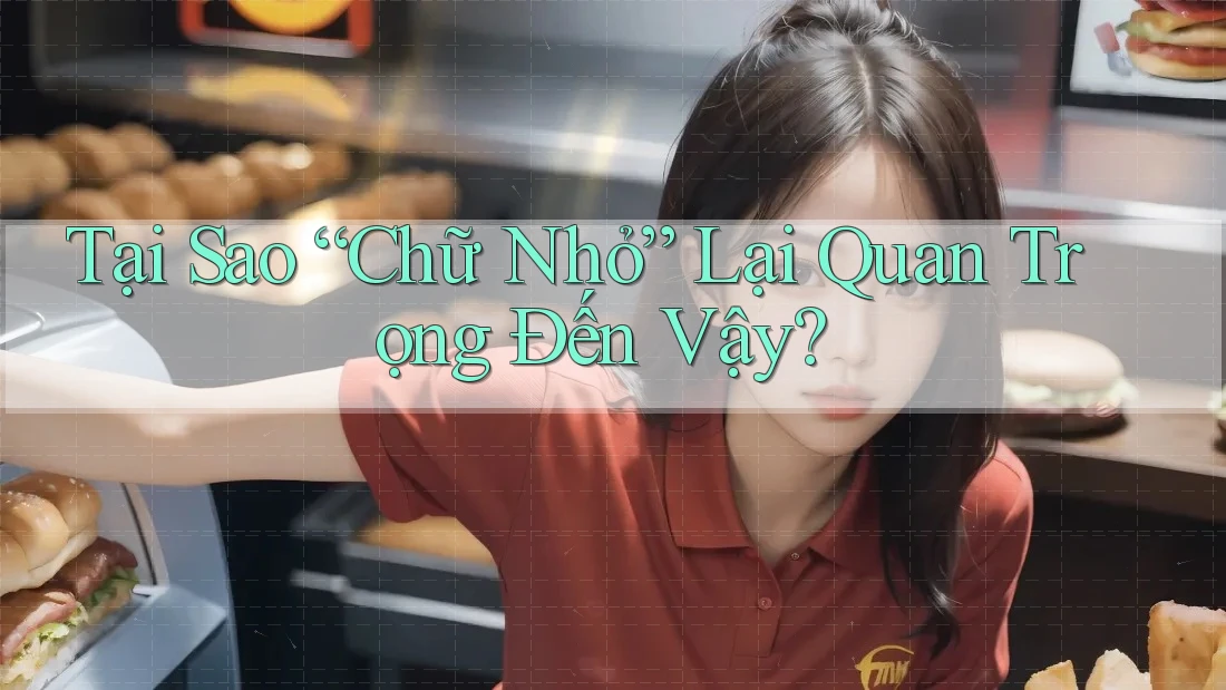 Tại Sao “Chữ Nhỏ” Lại Quan Trọng Đến Vậy?