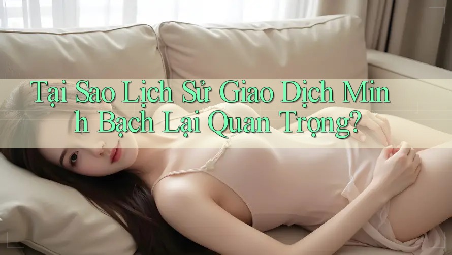 Tại Sao Lịch Sử Giao Dịch Minh Bạch Lại Quan Trọng?