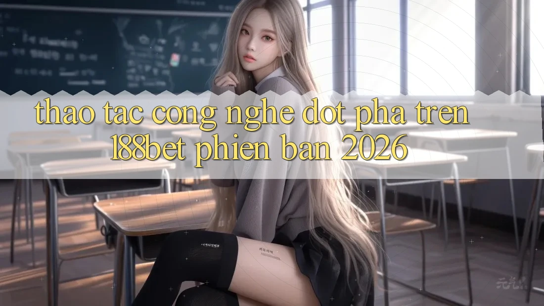Thao tác Công Nghệ Đột Phá Trên 188bet Phiên Bản 2026 Thao tác Công Nghệ Đột Phá Trên 188bet Phiên Bản 2026