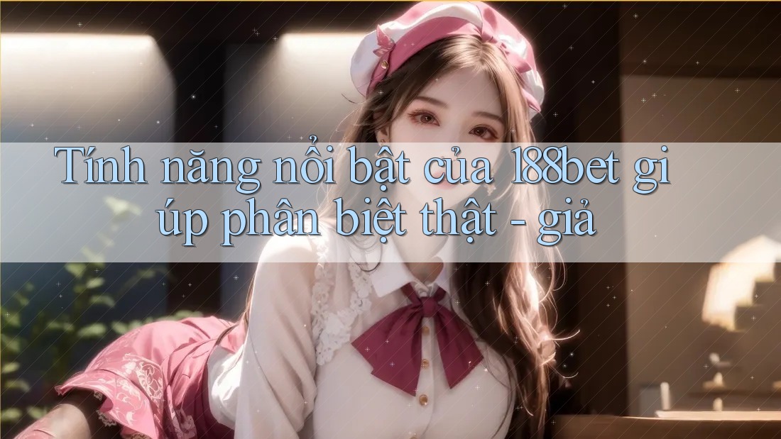 Tính năng nổi bật của 188bet giúp phân biệt thật - giả
