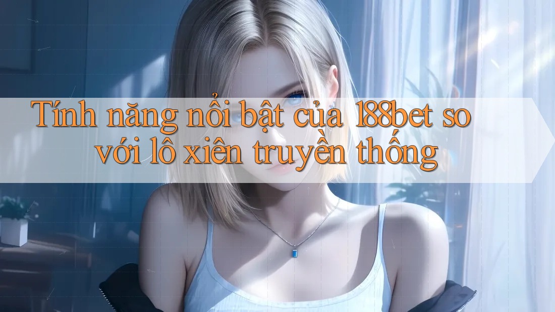 Tính năng nổi bật của 188bet so với lô xiên truyền thống