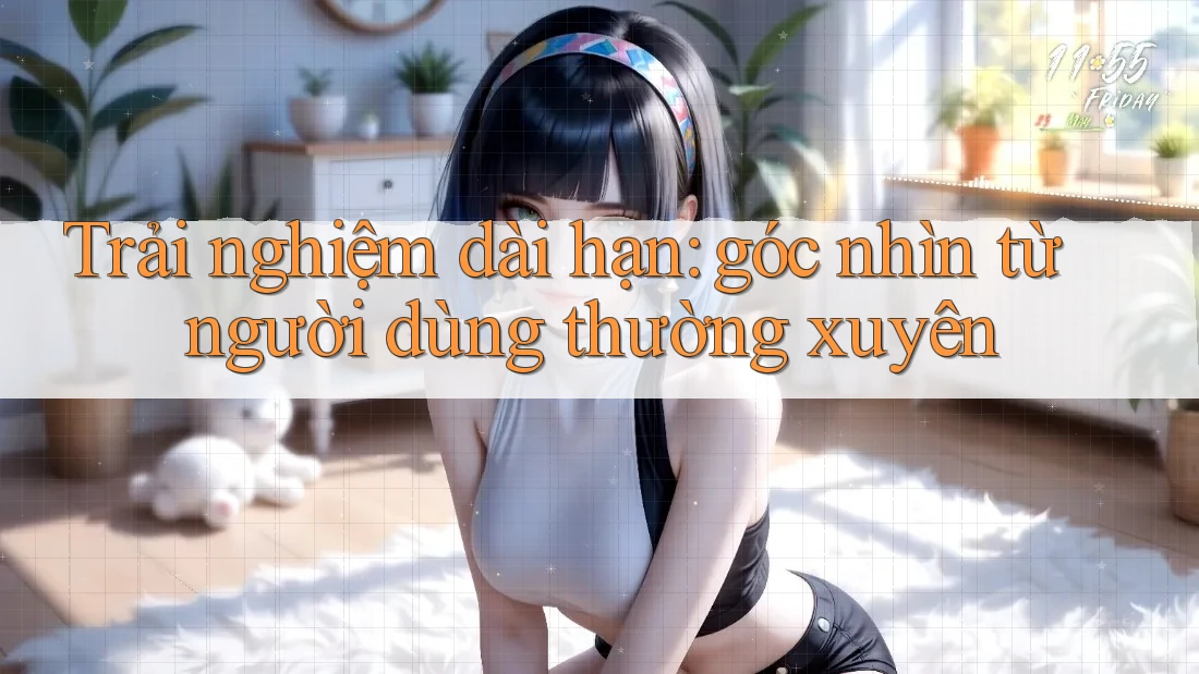 Trải nghiệm dài hạn: góc nhìn từ người dùng thường xuyên