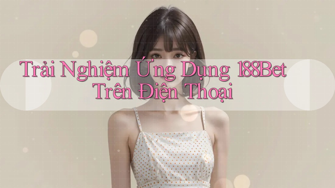 Trải Nghiệm Ứng Dụng 188Bet Trên Điện Thoại