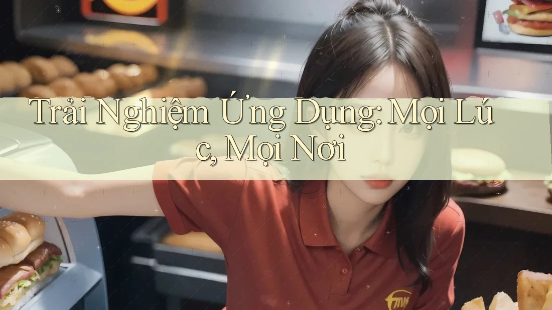 Trải Nghiệm Ứng Dụng: Mọi Lúc, Mọi Nơi