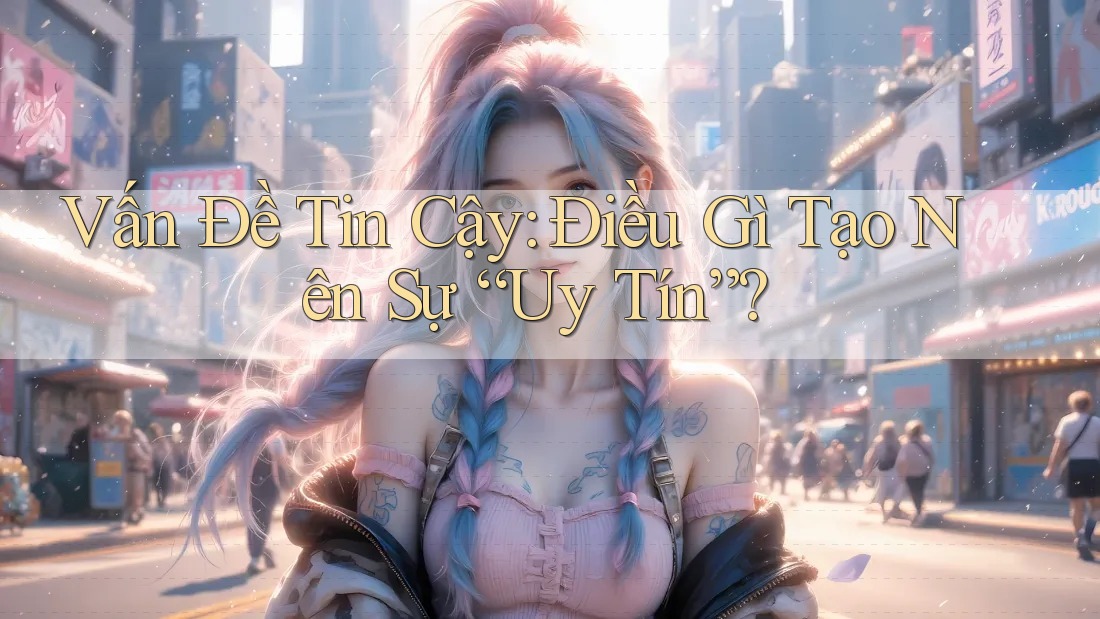 Vấn Đề Tin Cậy: Điều Gì Tạo Nên Sự “Uy Tín”?
