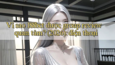 Vì sao 188bet được group review quan tâm (2026) điện thoại