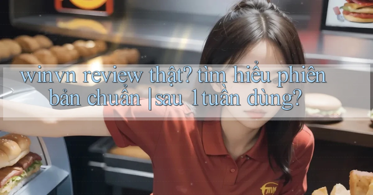 winvn review thật tìm hiểu phiên bản chuẩn sau 1 tuần dùng