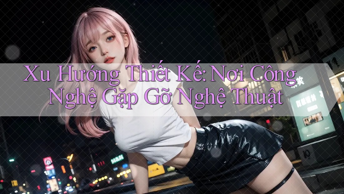 Xu Hướng Thiết Kế: Nơi Công Nghệ Gặp Gỡ Nghệ Thuật